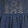 textil Mujer Vestidos cortos Manoush NEOPRENE Azul / Dorado