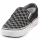 Zapatos Hombre Slip on Vans Classic Slip-On Negro / Gris