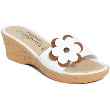 Zapatos Mujer Zuecos (Mules) Summery  Blanco