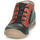 Zapatos Niño Zapatillas altas Catimini RAYMOND Negro / Rojo