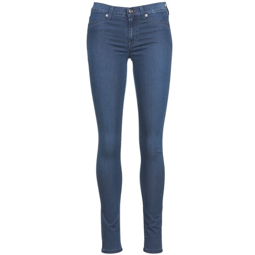 Mujer Ropa de Vaqueros de Vaqueros skinny Skinny jeans 7 For All Mankind de Denim de color Azul 