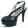 Zapatos Mujer Zapatos de tacón Gino Vaello ALSKA IRIS Negro