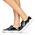 Zapatos Mujer Zapatillas bajas Superga 2750-LEAPATENTW Negro