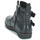 Zapatos Mujer Botas de caña baja FitFlop LAILA DOUBLE BUCKLE Negro