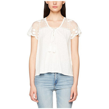 textil Mujer Tops y Camisetas Kaporal Tee-Shirt Love Blanc Blanco