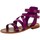 Zapatos Mujer Sandalias Iota SPARTE Violeta