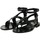 Zapatos Mujer Sandalias Iota 584 Negro