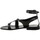 Zapatos Mujer Sandalias Iota 584 Negro