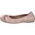 Zapatos Mujer Bailarinas-manoletinas Crown BZ941 Rosa