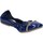 Zapatos Mujer Bailarinas-manoletinas Crown BZ948 Azul