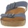 Zapatos Mujer Zuecos (Mules) Haflinger BIO ANDREA Azul
