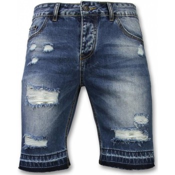 textil Hombre Pantalones cortos Enos Pantalones Cortos Bermudas Hombre Azul