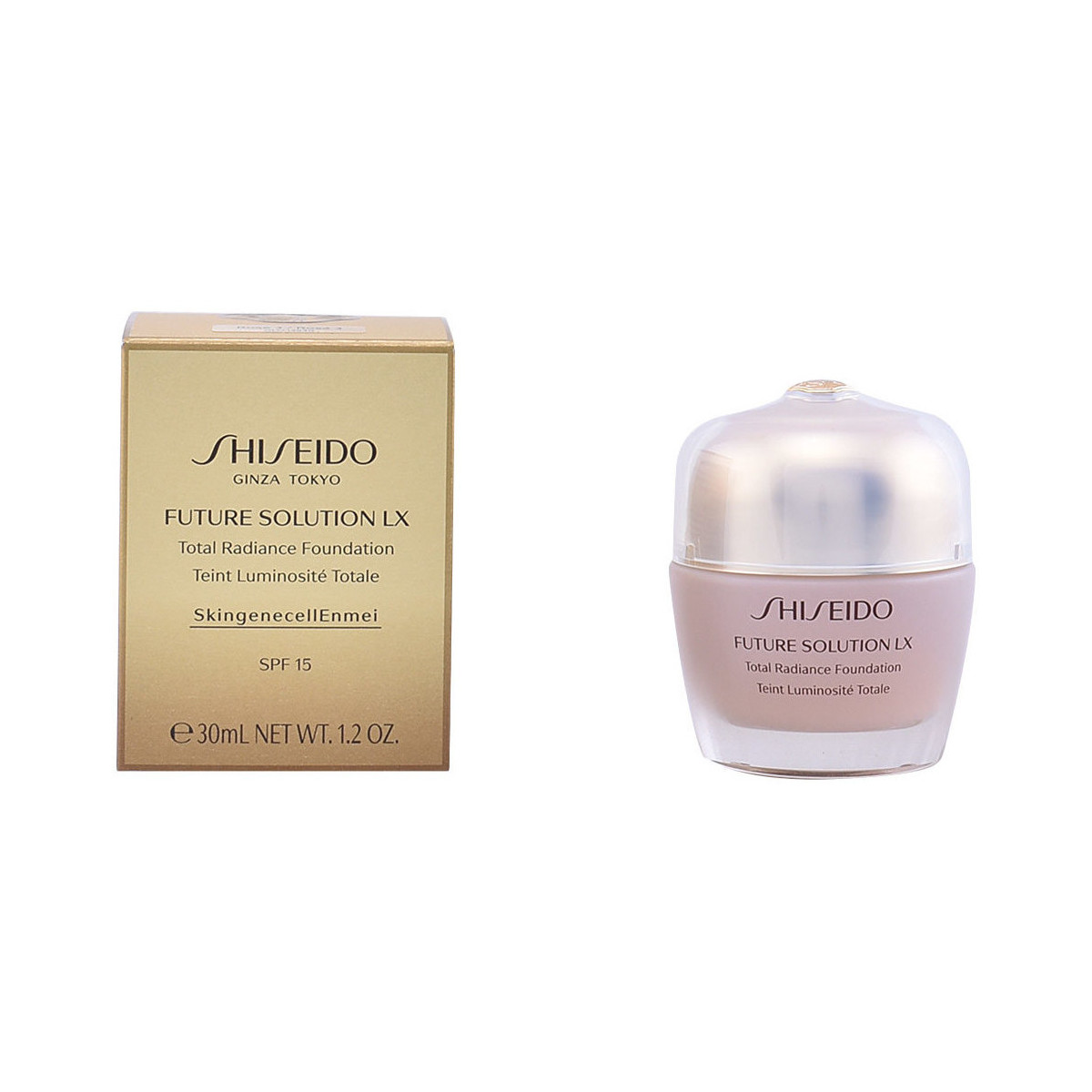 Belleza Base de maquillaje Shiseido Future Solution Lx Total Radiance Foundation 3-rose 