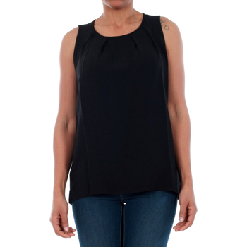 textil Mujer Camisetas sin mangas Vero Moda 10196476 VMBOCA S/L TOP A NOOS BLACK Negro