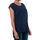 textil Mujer Camisetas sin mangas Vero Moda 10185237 VMNEWMAKER SS OPEN BACK TOP LCS BLACK IRIS Azul