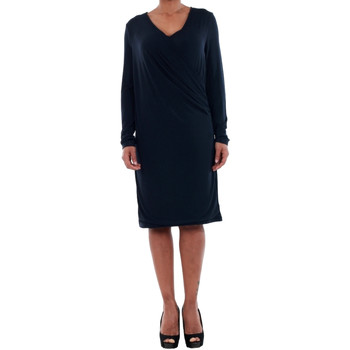 textil Mujer Vestidos Vero Moda 10191364 VMNAOMI L/S WRAP SHORT DRESS D2-1 NIGHT SKY Azul