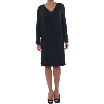 textil Mujer Vestidos Vero Moda 10191364 VMNAOMI L/S WRAP SHORT DRESS D2-1 BLACK Negro