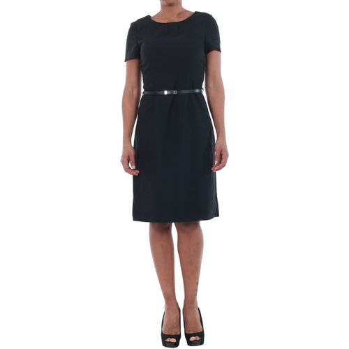 textil Mujer Vestidos Vero Moda 10189269 VMHELEN DOT PEKAYA SHORT DRESS BLACK Negro