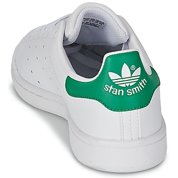 adidas Originals STAN SMITH J Blanco / Verde