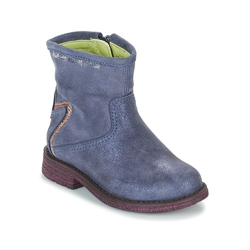 Zapatos Niña Botas de caña baja Agatha Ruiz de la Prada 181970 VAGABUNDA Azul