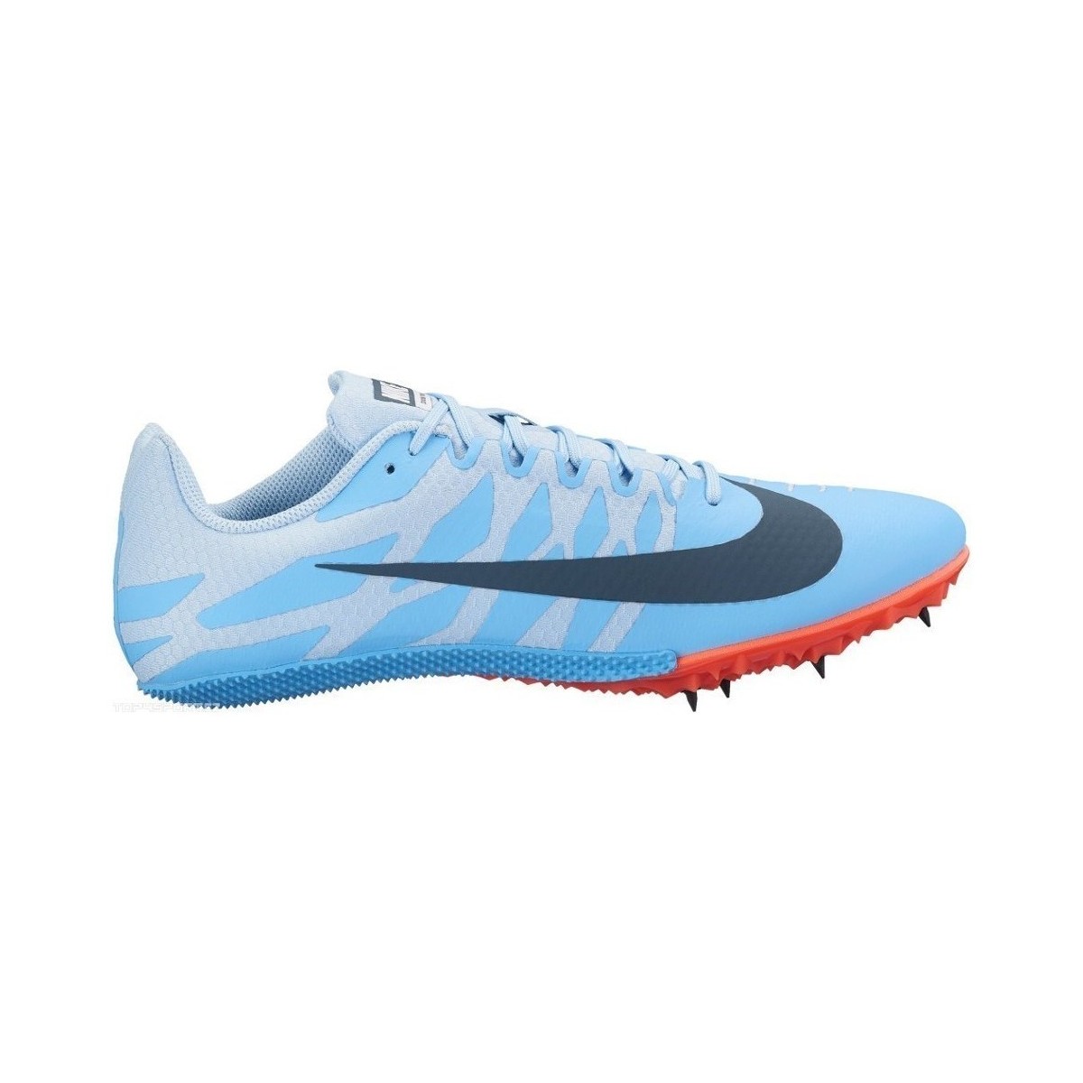 Zapatos Hombre Running / trail Nike Zoom Rival S 9 Celeste, Blanco