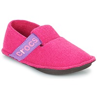 Zapatos Niña Pantuflas Crocs CLASSIC SLIPPER K Rosa