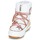 Zapatos Mujer Botas de nieve Moon Boot PEACE & LOVE WP Blanco / Rosa / Gold