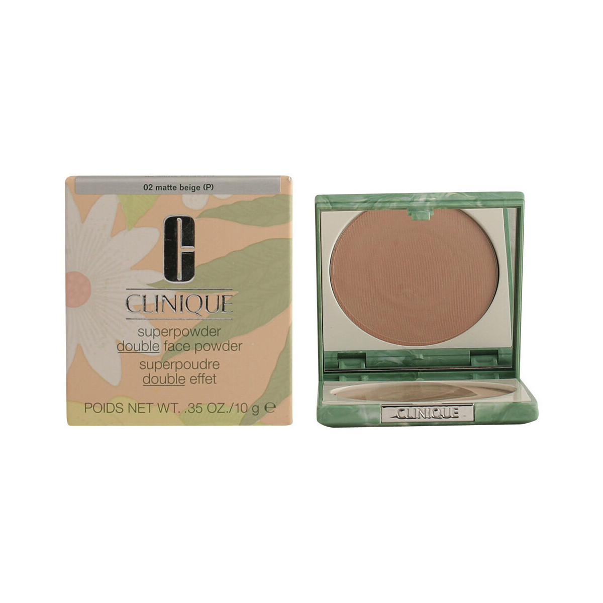 Belleza Colorete & polvos Clinique Superpowder Double Face Powder 02-matte Beige 