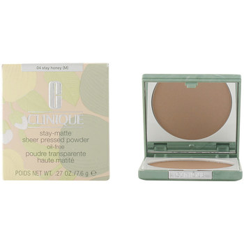 Belleza Mujer Colorete & polvos Clinique Stay Matte Sheer Powder 04-stay Honey 7,6 Gr 