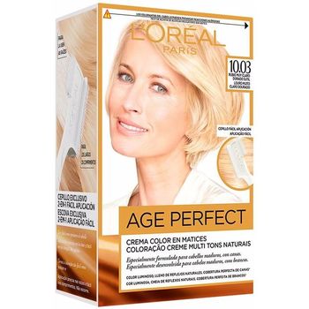 Belleza Coloración L'oréal Excellence Age Perfect Tinte 10,03 Rubio Muy Claro Dorado 