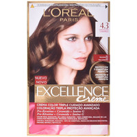 Belleza Mujer Coloración L'oréal Excellence Creme Tinte 4,3 Chocolate Caramelo 