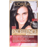 Belleza Mujer Coloración L'oréal Excellence Creme Tinte 2-negro 