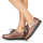 Zapatos Mujer Derbie Clarks TEADALE Dark / Tan / Lea