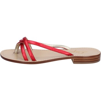 Zapatos Mujer Sandalias Capri BY501 Rojo