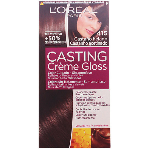 Belleza Coloración L'oréal Casting Creme Gloss 415-castaño Helado 