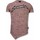 textil Hombre Camisetas manga corta Local Fanatic Camiseta Parches Longfit Asymmetric Rosa
