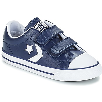 Zapatos Niños Zapatillas bajas Converse STAR PLAYER EV V OX Navy / Blanco