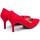 Zapatos Mujer Derbie Unisa Sapatos KUN Rojo