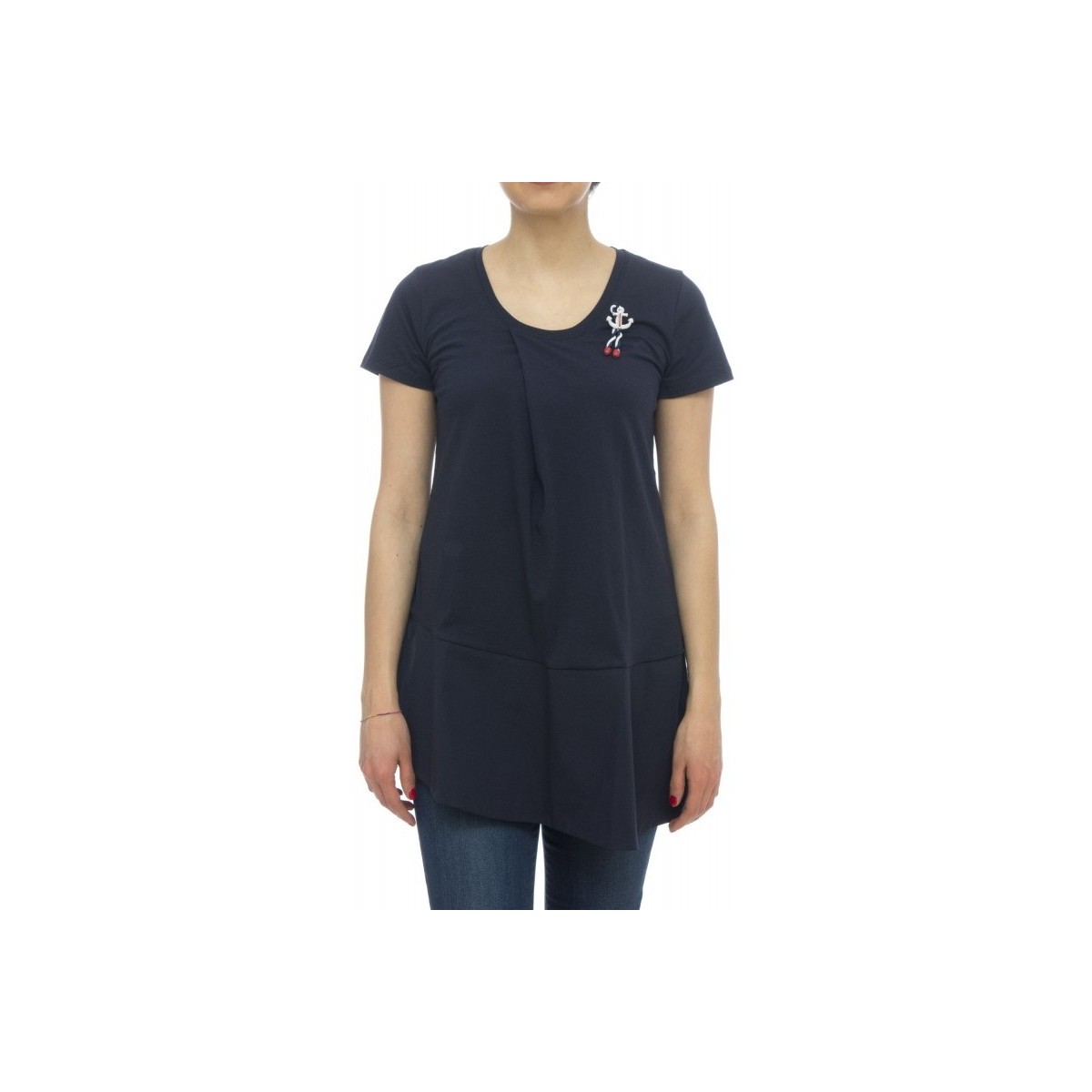 textil Mujer Tops y Camisetas Kocca T-shirt RIVER Azul