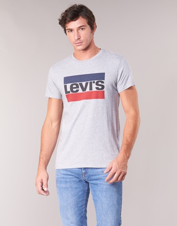 textil Hombre Camisetas manga corta Levi's SPORTSWEAR LOGO GRAPHIC Gris