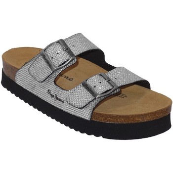 Zapatos Mujer Zuecos (Mules) Pepe jeans Oban blim Plata