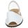 Zapatos Mujer Sandalias Avarca Cayetano Ortuño Menorquinas blancas Blanco