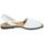 Zapatos Mujer Sandalias Avarca Cayetano Ortuño Menorquinas blancas Blanco