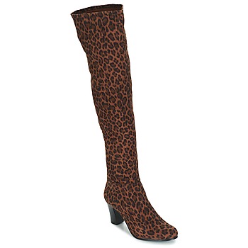 Zapatos Mujer Botas urbanas André PRISCA 3 Leopardo
