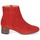 Zapatos Mujer Botines André EUFORIA Rojo