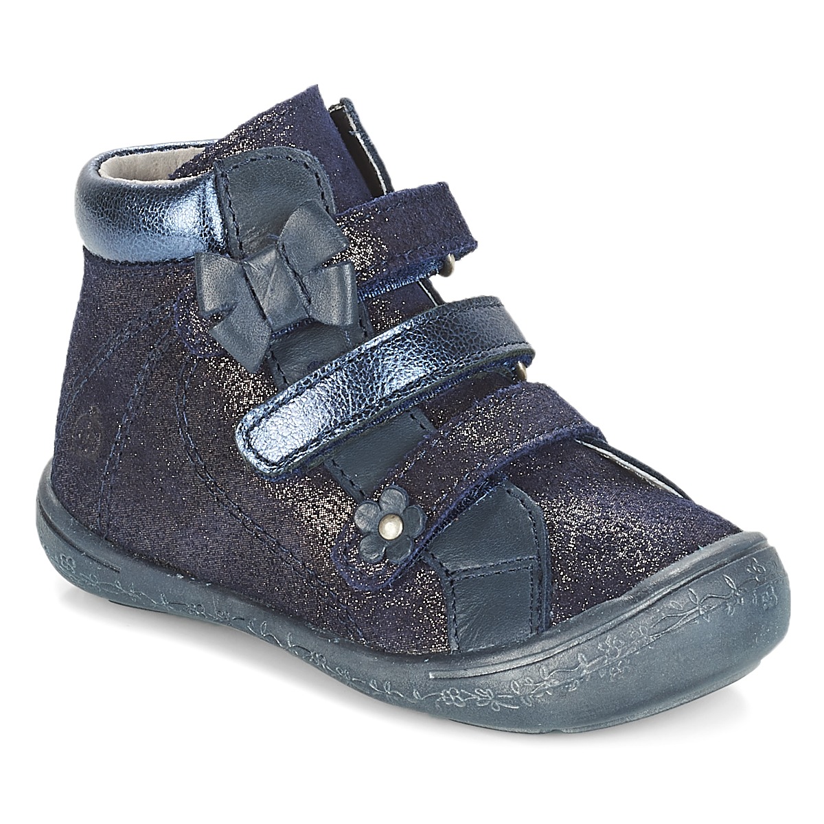 Zapatos Niña Botas de caña baja Citrouille et Compagnie JODIL Azul