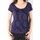 textil Mujer Camisetas manga corta Lee T-Shirt  Scoop Mystic Plum 40KFL87 Azul