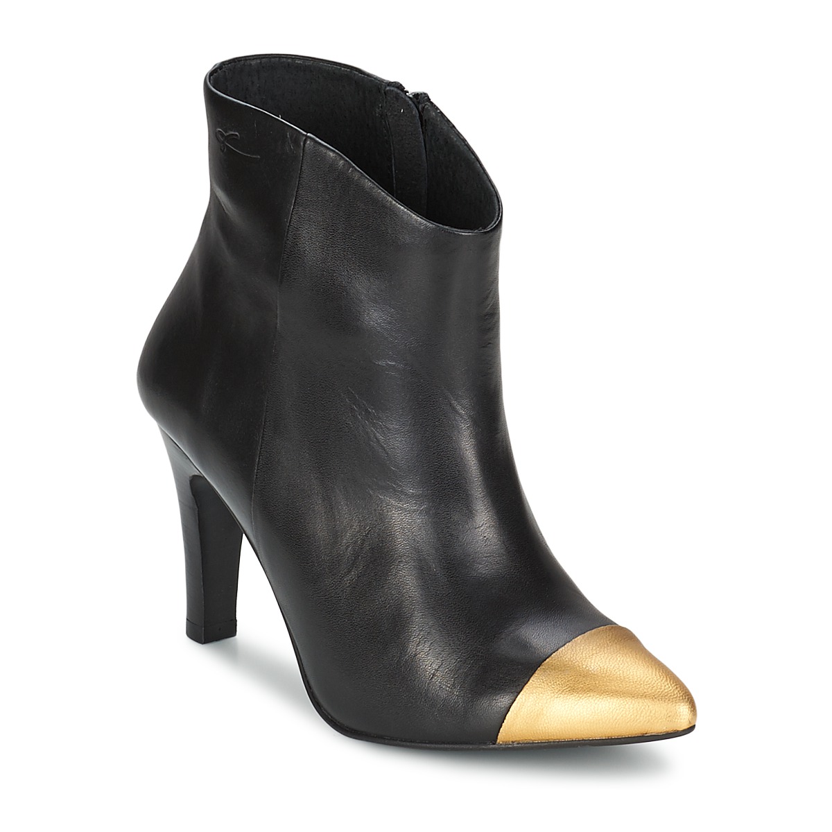 Zapatos Mujer Botines Pastelle ARIEL Negro-oro