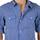 textil Hombre Camisas manga larga Eleven Paris 14672 Azul