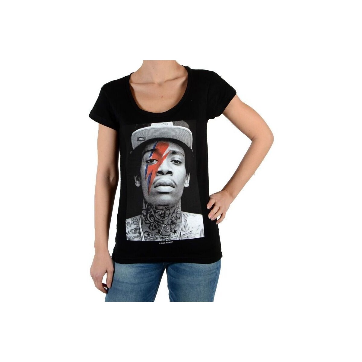 textil Mujer Tops y Camisetas Eleven Paris 28208 Negro